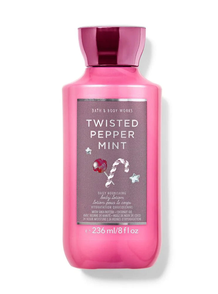 Bath & Body Works Twisted Peppermint Body Lotion – 236ml