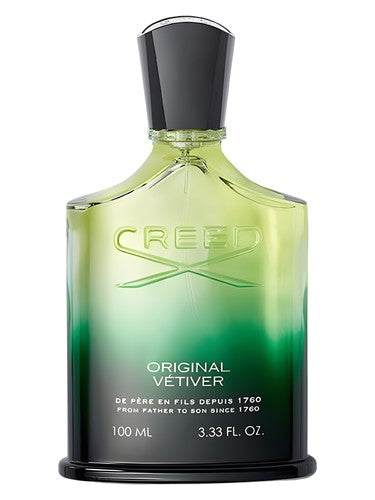Original Vetiver by Creed perfume bottle