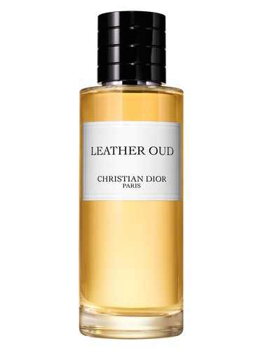 Leather Oud Dior fragrance bottle