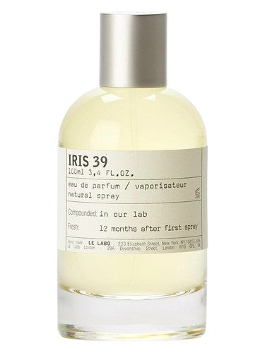 Iris 39 fragrance bottle
