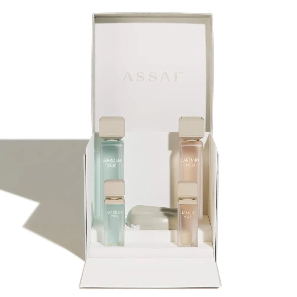 MUSK ASSAF SET/4PC+POWDER perfume bottle – Floral|Amber|Woody