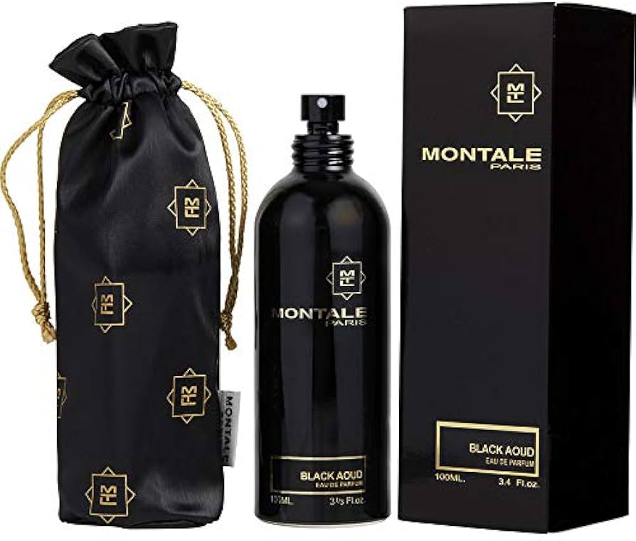 Black Aoud original perfume bottle