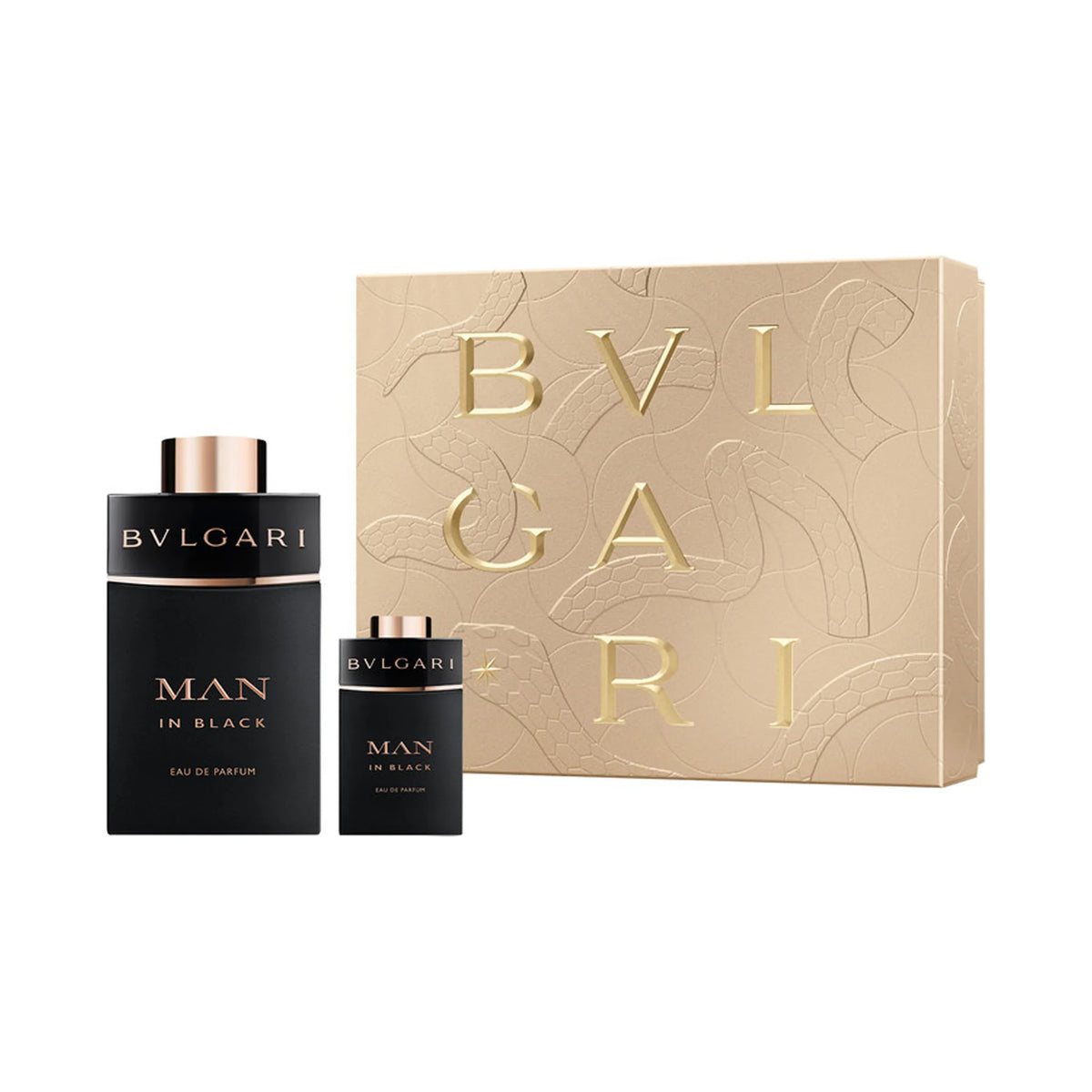 BVLGARI SET MAN IN BLACK (100ML EDP+15ML)