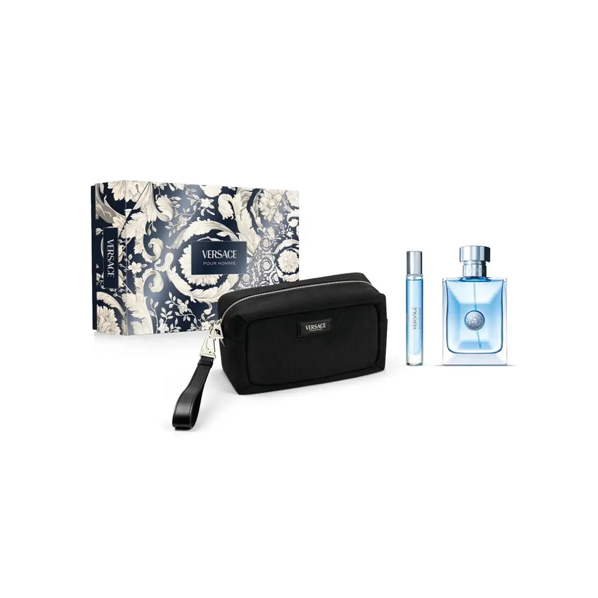 VERSACE SET POUR HOMME (100ML EDT 10ML+100ML EDT+WGP)
