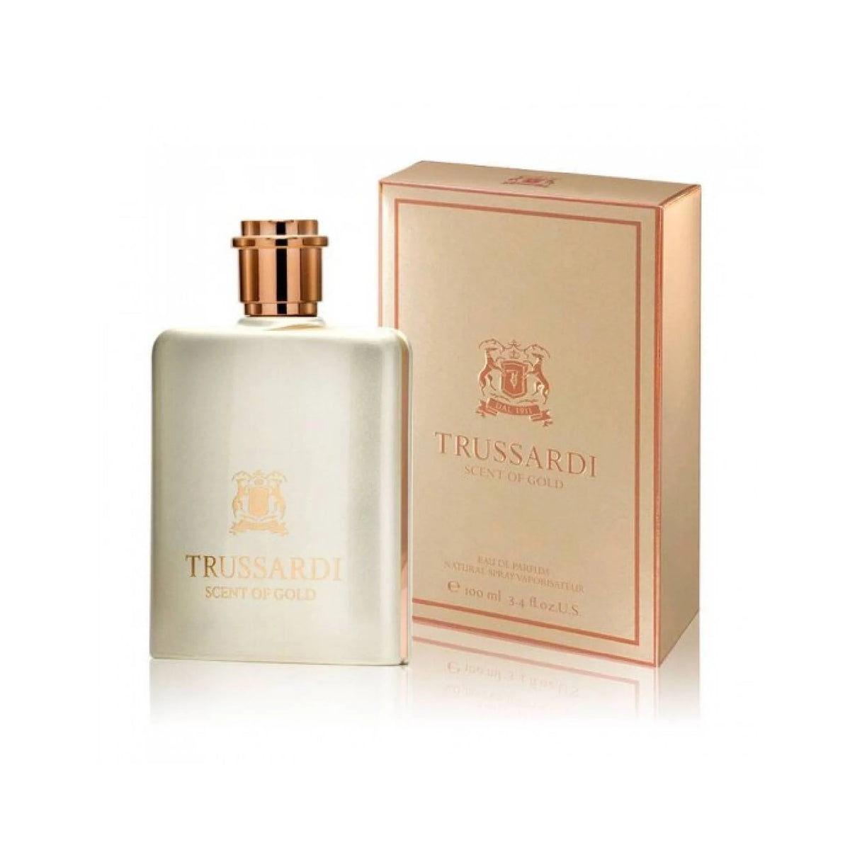 Scent of Gold Trussardi fragrance bottle