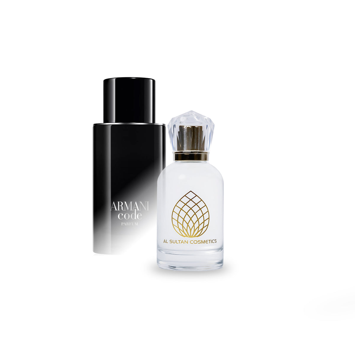 Armani Code fragrance bottle
