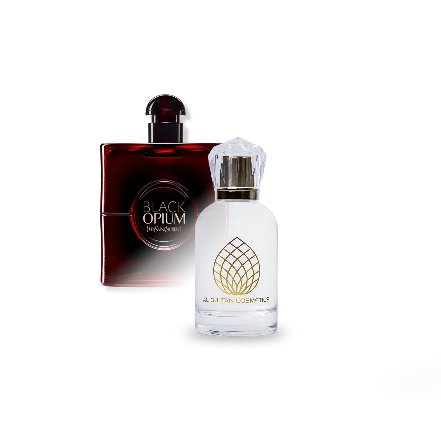 Black Opium Over Red Yves Saint Laurent fragrance bottle
