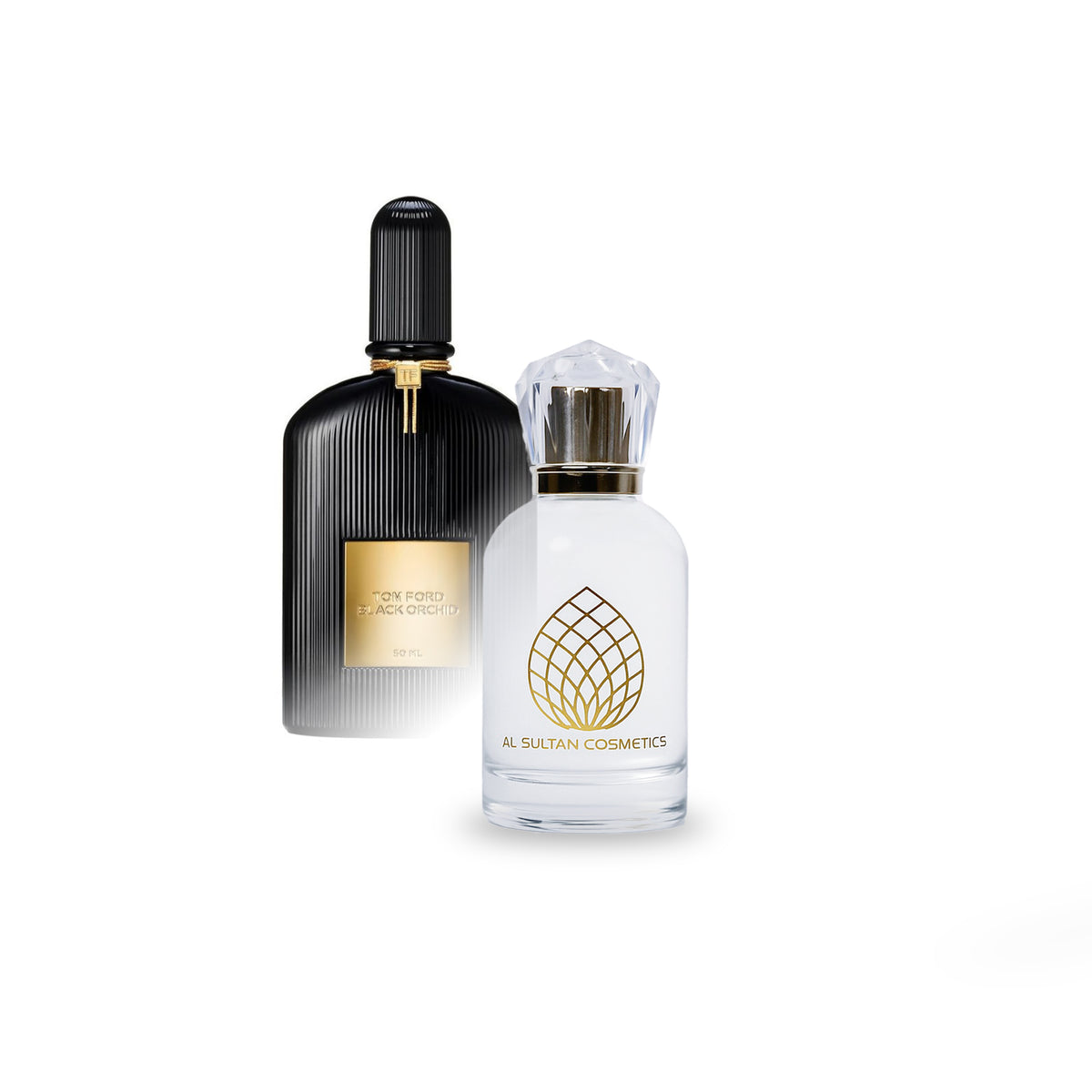 Black Orchid by Tom Ford perfume bottle