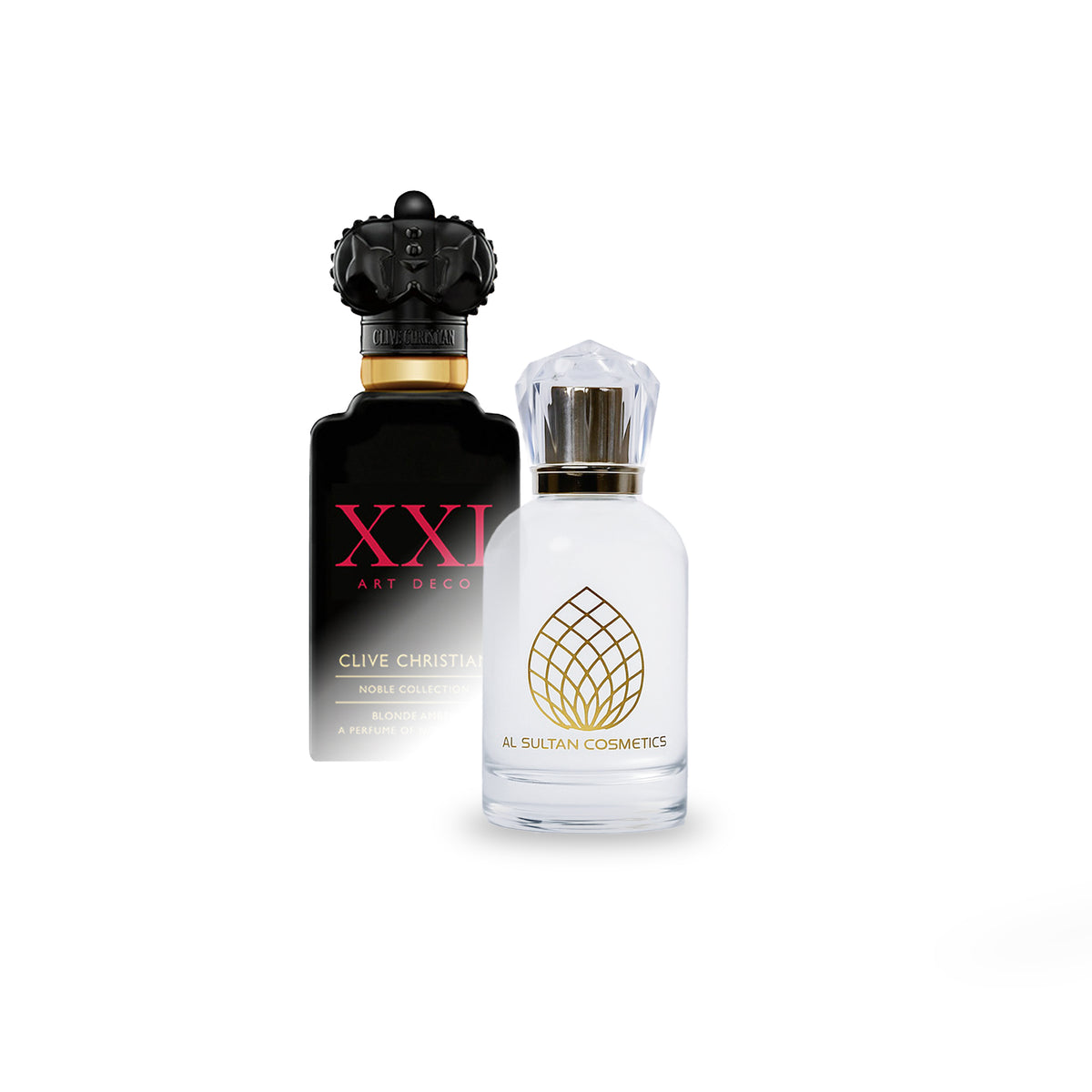 Blonde Amber Clive Christian fragrance bottle