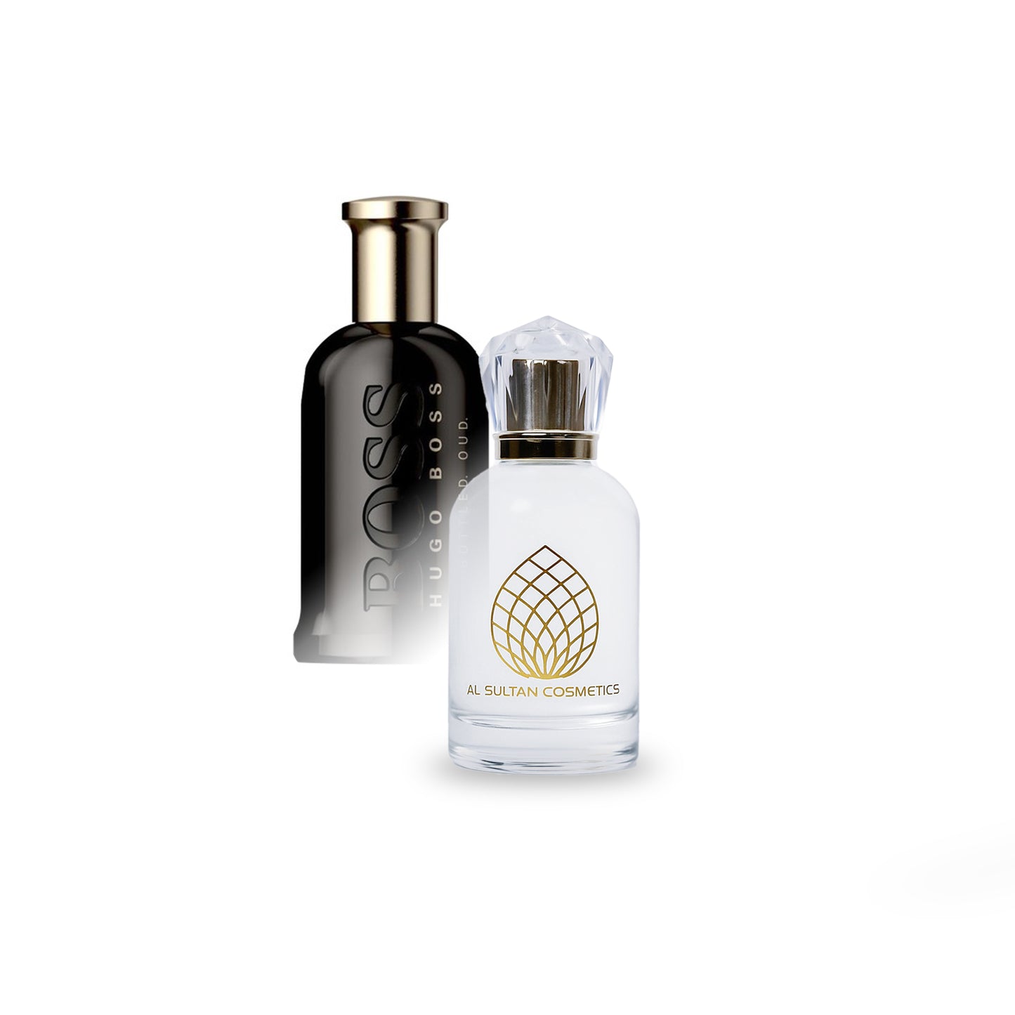 Bottled Oud Hugo Boss fragrance bottle