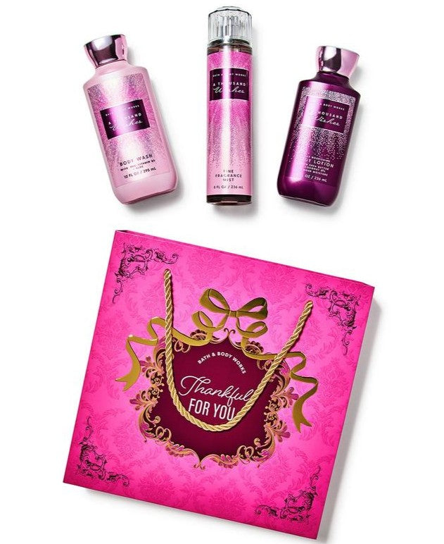 Bath And Body Works A Thousand Wishes Gift Box Set