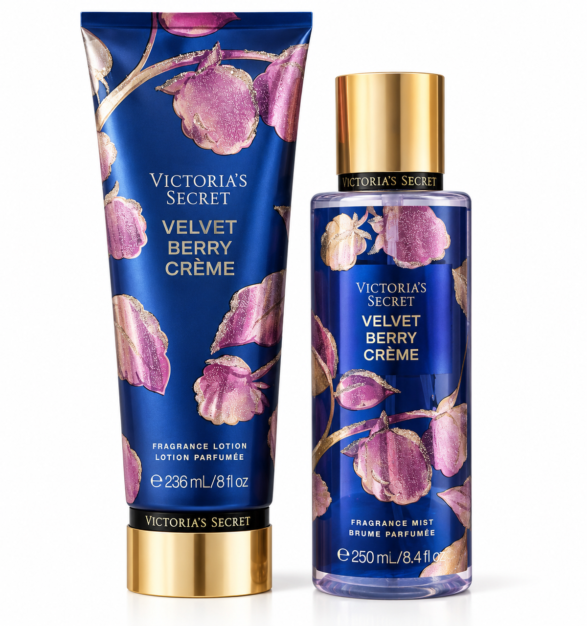 Victoria’s Secret Velvet Berry Crème Mist & Lotion Set