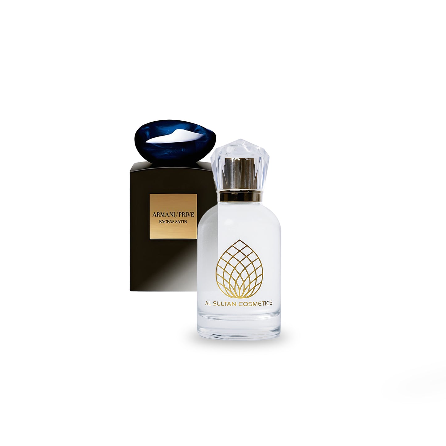 Encens Satin original perfume bottle