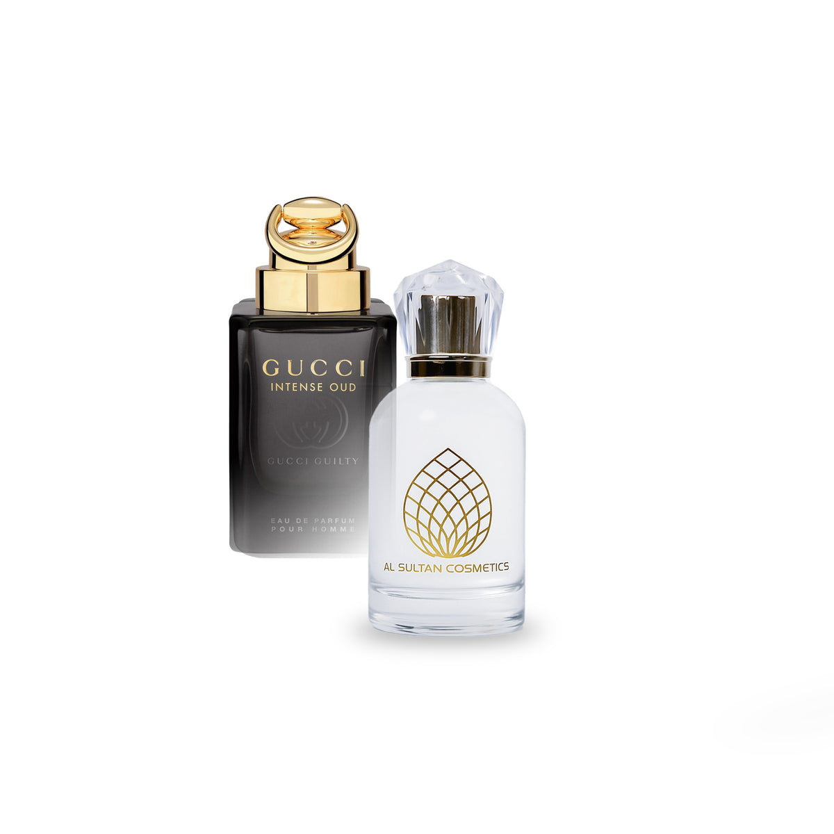 Intense Oud original perfume bottle