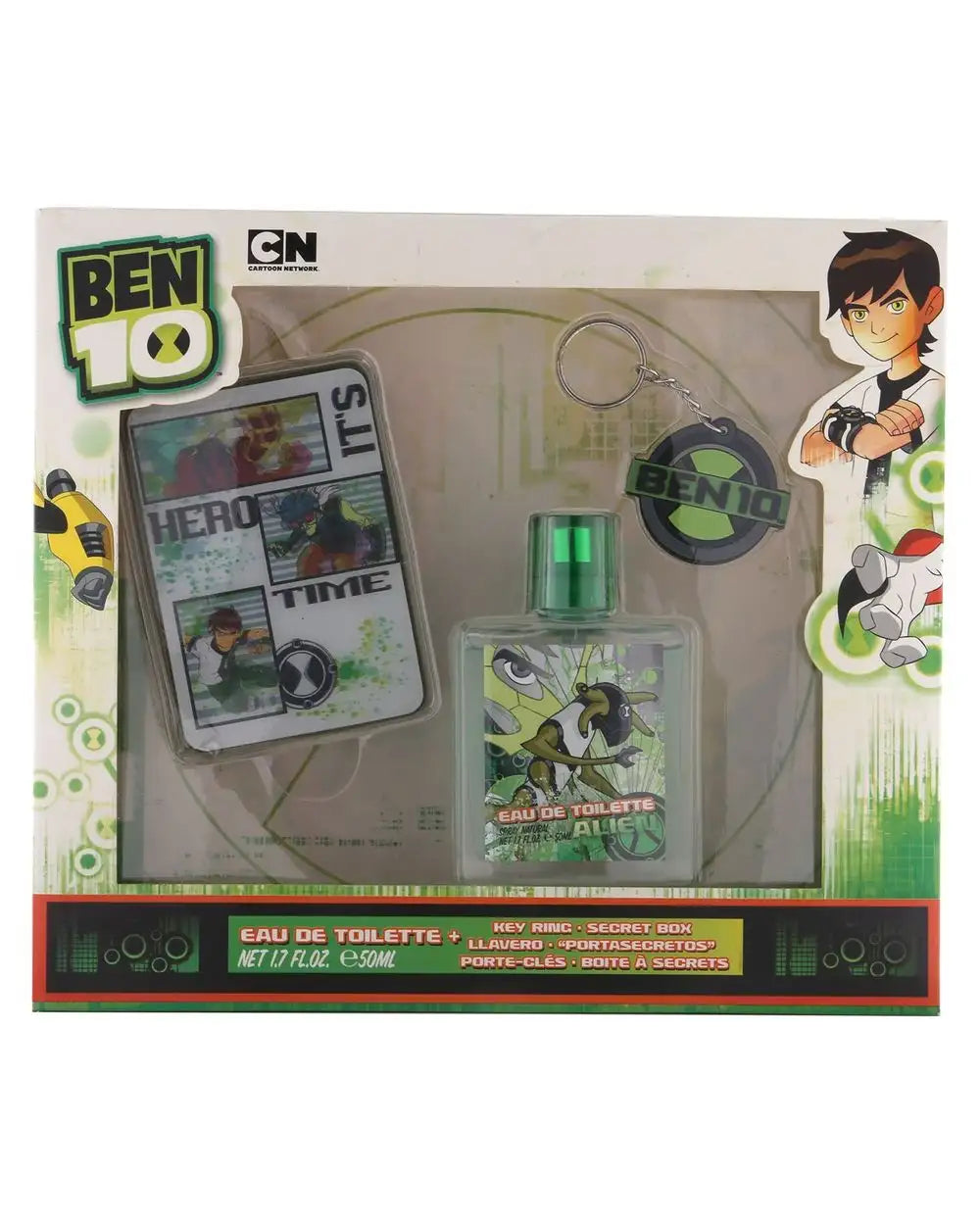 Ben 10 Set original perfume bottle