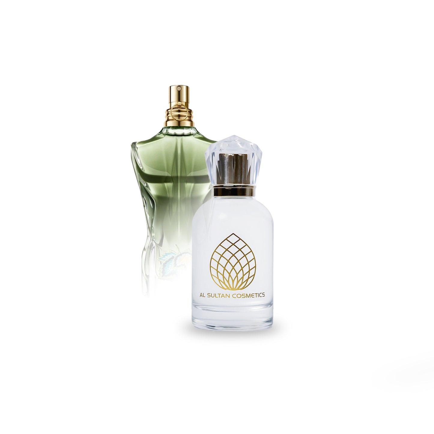 le Beau Paradise Garden Jean Paul Gaultier fragrance bottle