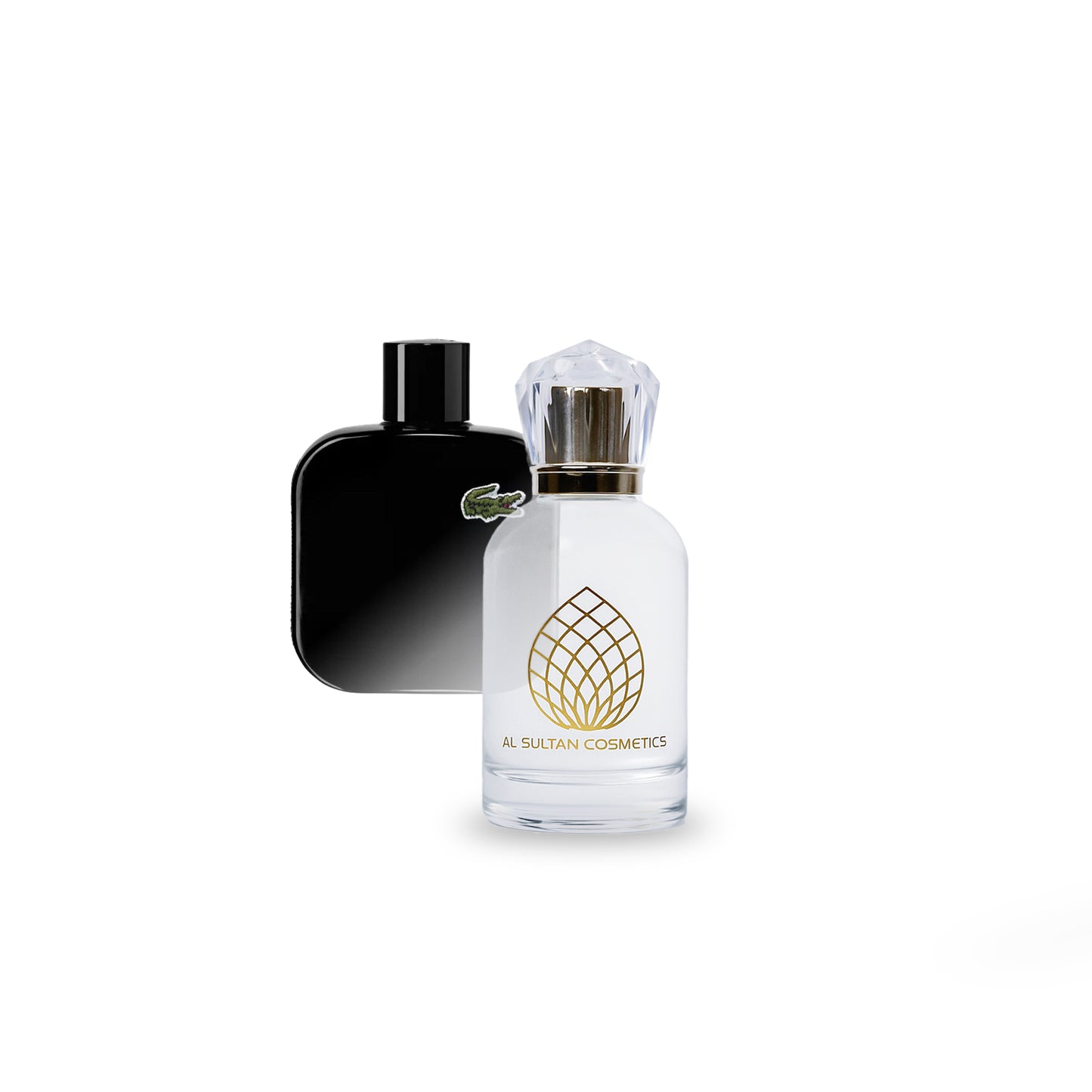 L.12.12 Noir Lacoste fragrance bottle
