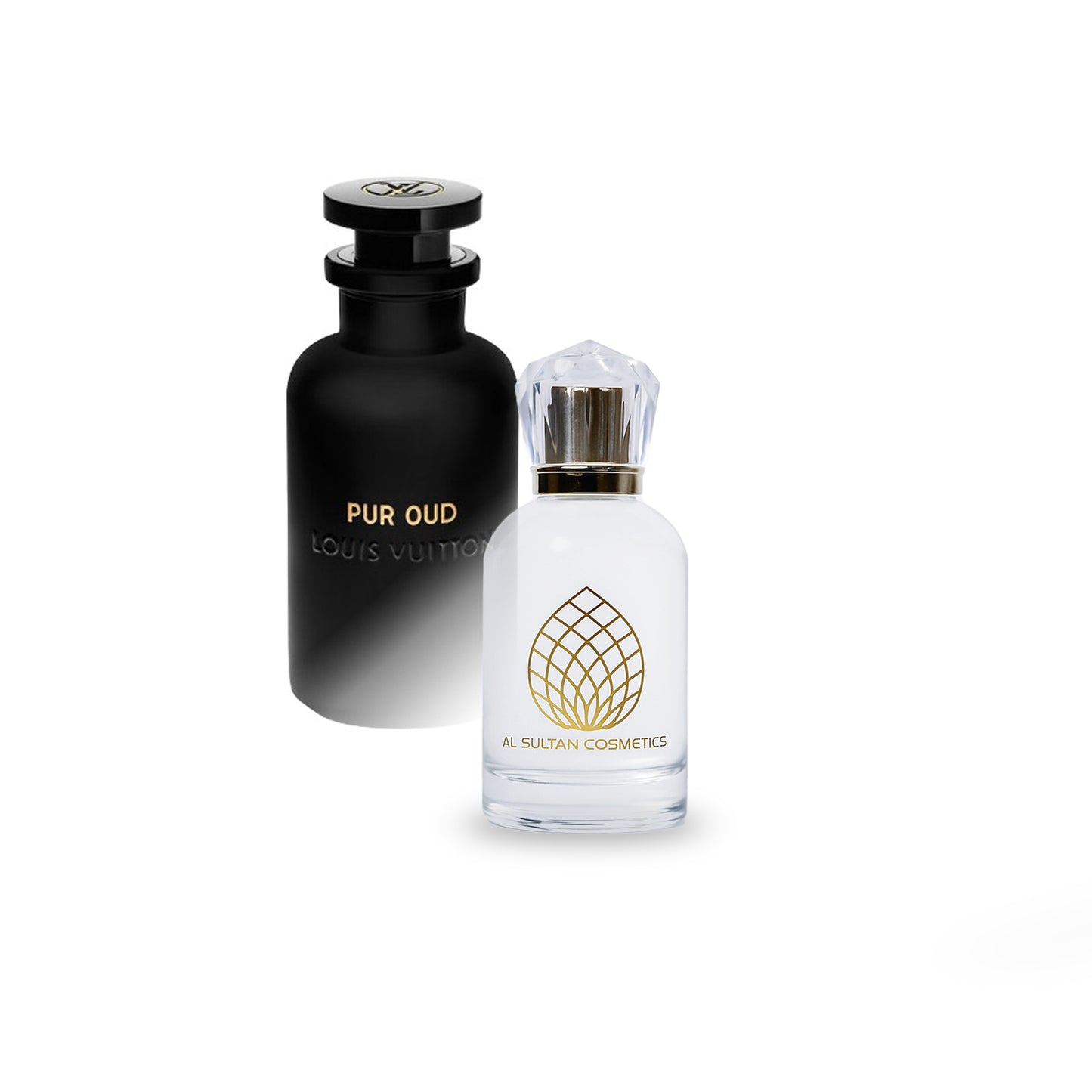 Pur Oud Louis Vuitton fragrance bottle