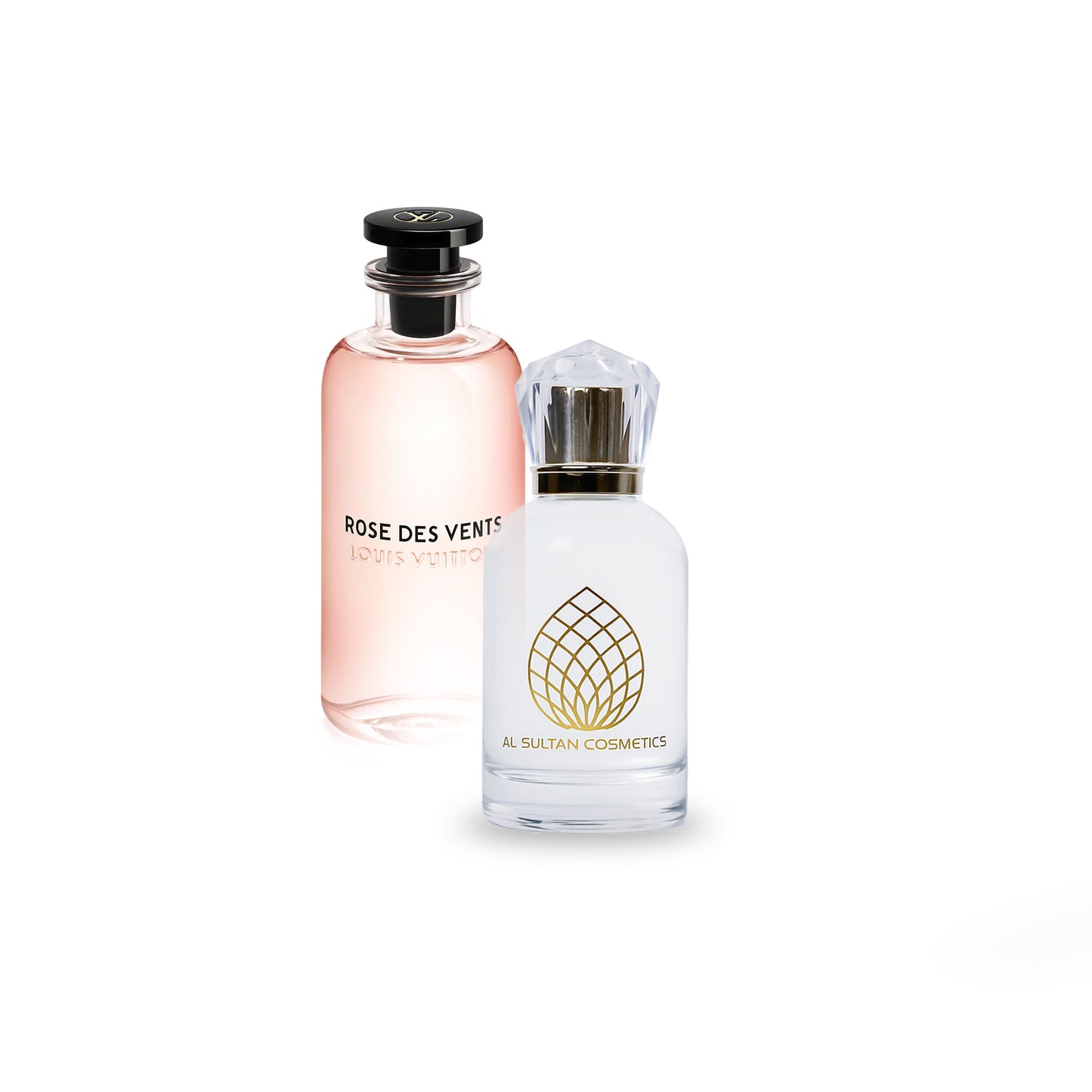 Rose Des Vents original perfume bottle