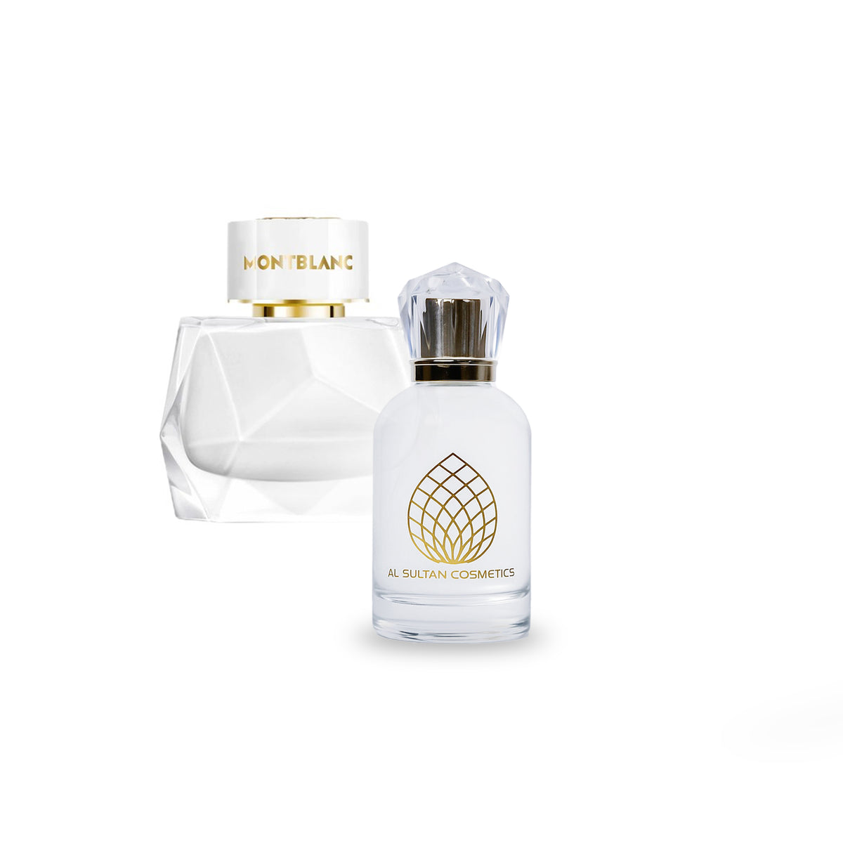 Signature Montblanc fragrance bottle