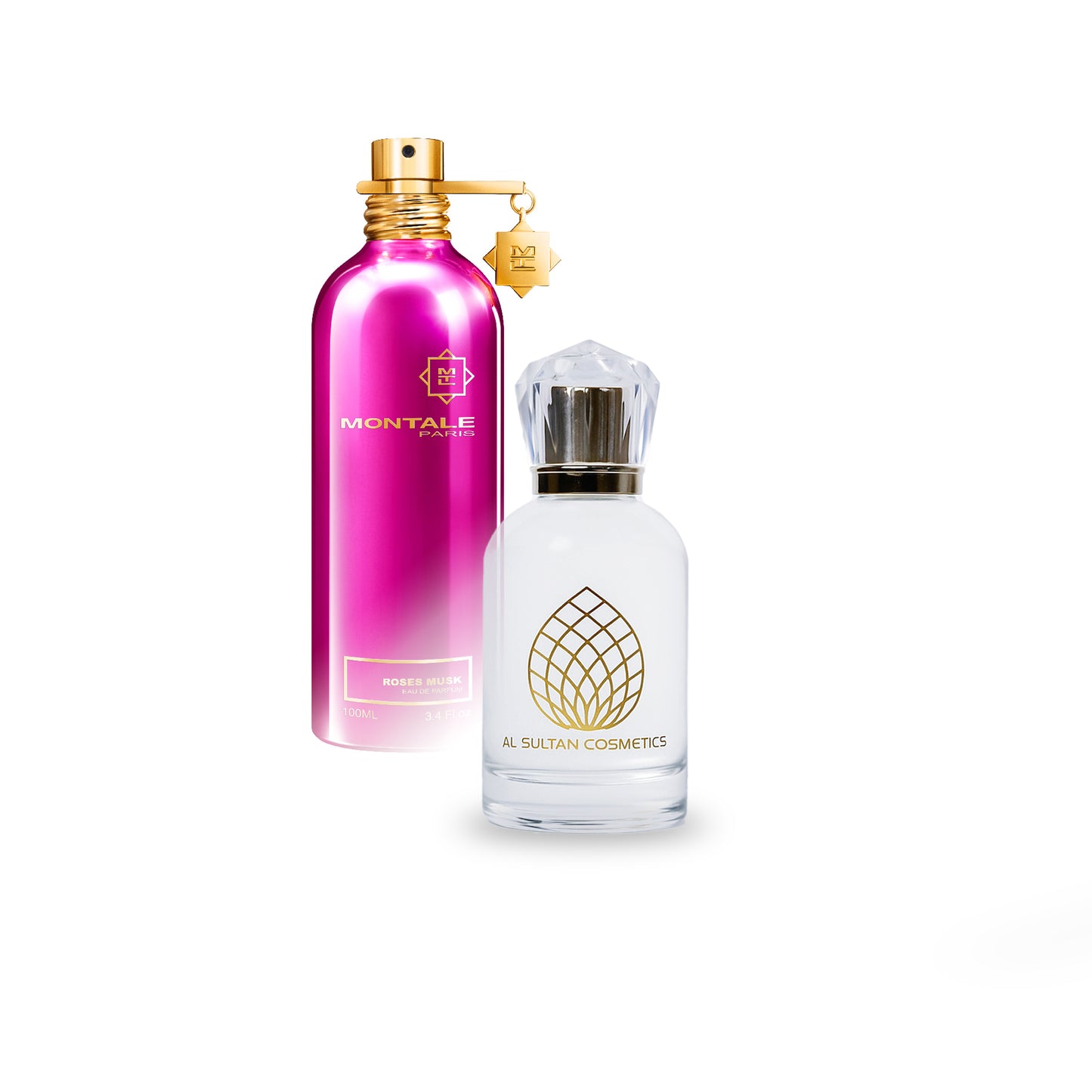 Rose Musk fragrance bottle
