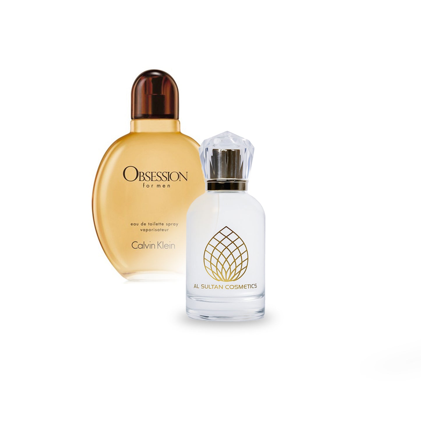 Obsession for Men original perfume bottle
