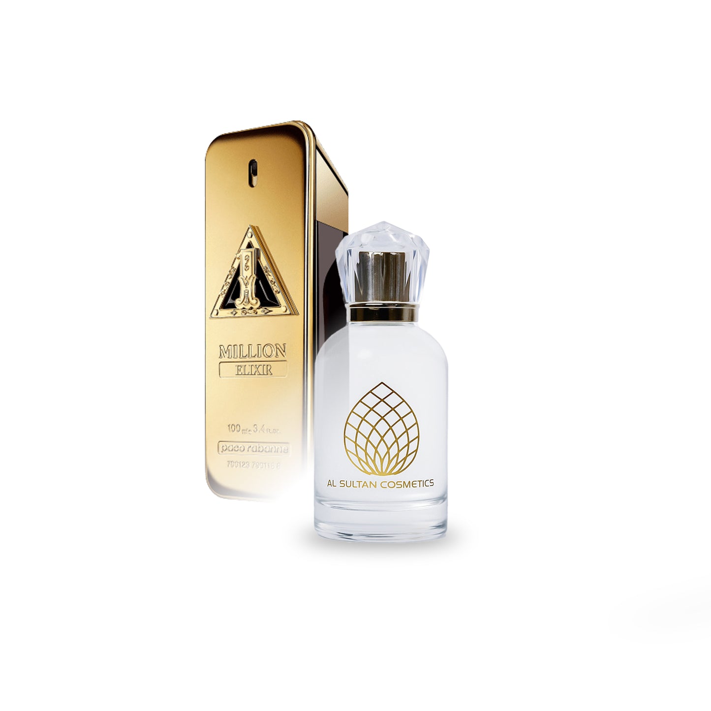 1 Million Elixir Paco Rabanne fragrance bottle