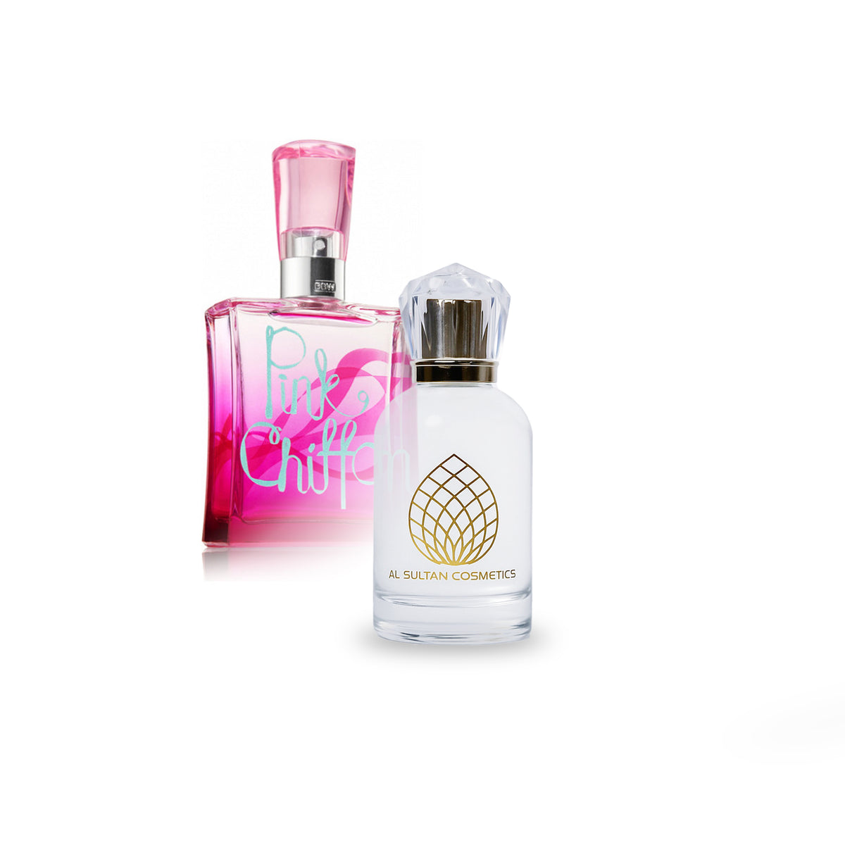 Pink Chiffon fragrance bottle