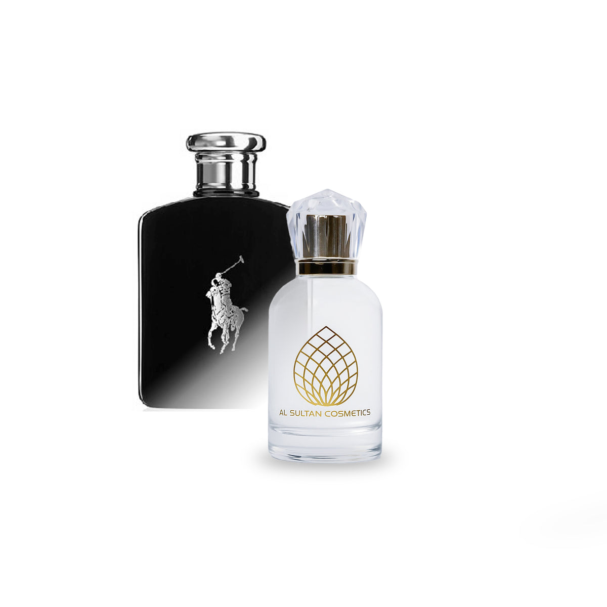 Polo Black original perfume bottle