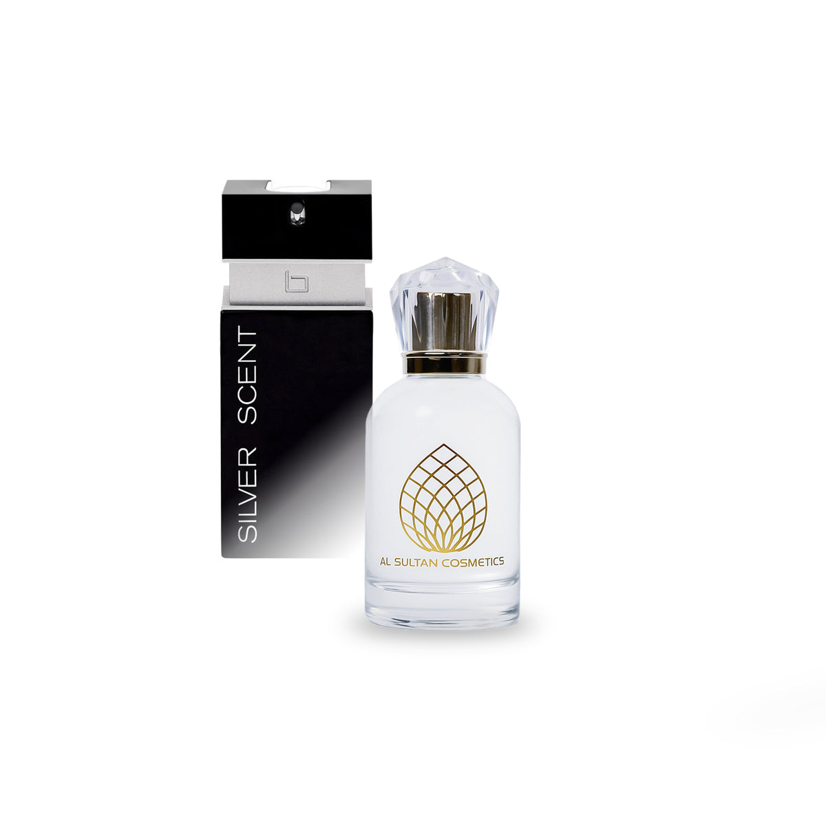 Silver Scent original perfume bottle