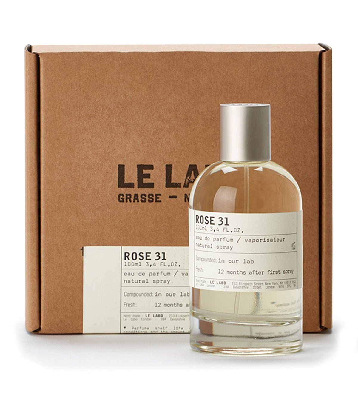 Rose 31 fragrance bottle