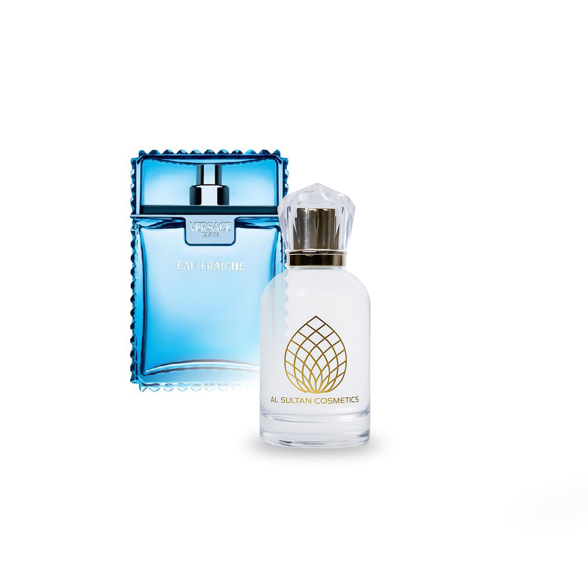 Man Eau Fraiche Versace fragrance bottle