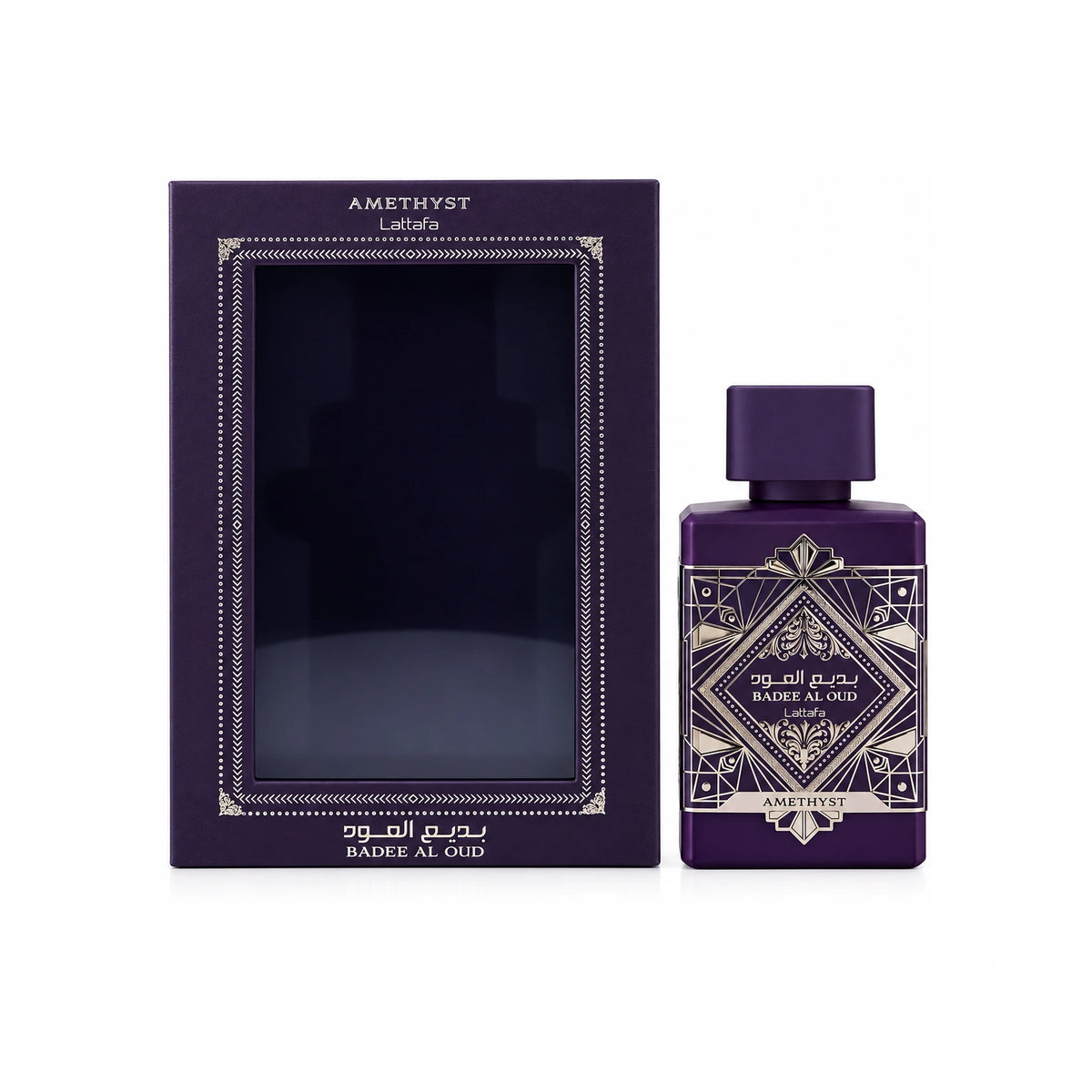 Badee Al Oud Amethyst luxury perfume by Lattafa