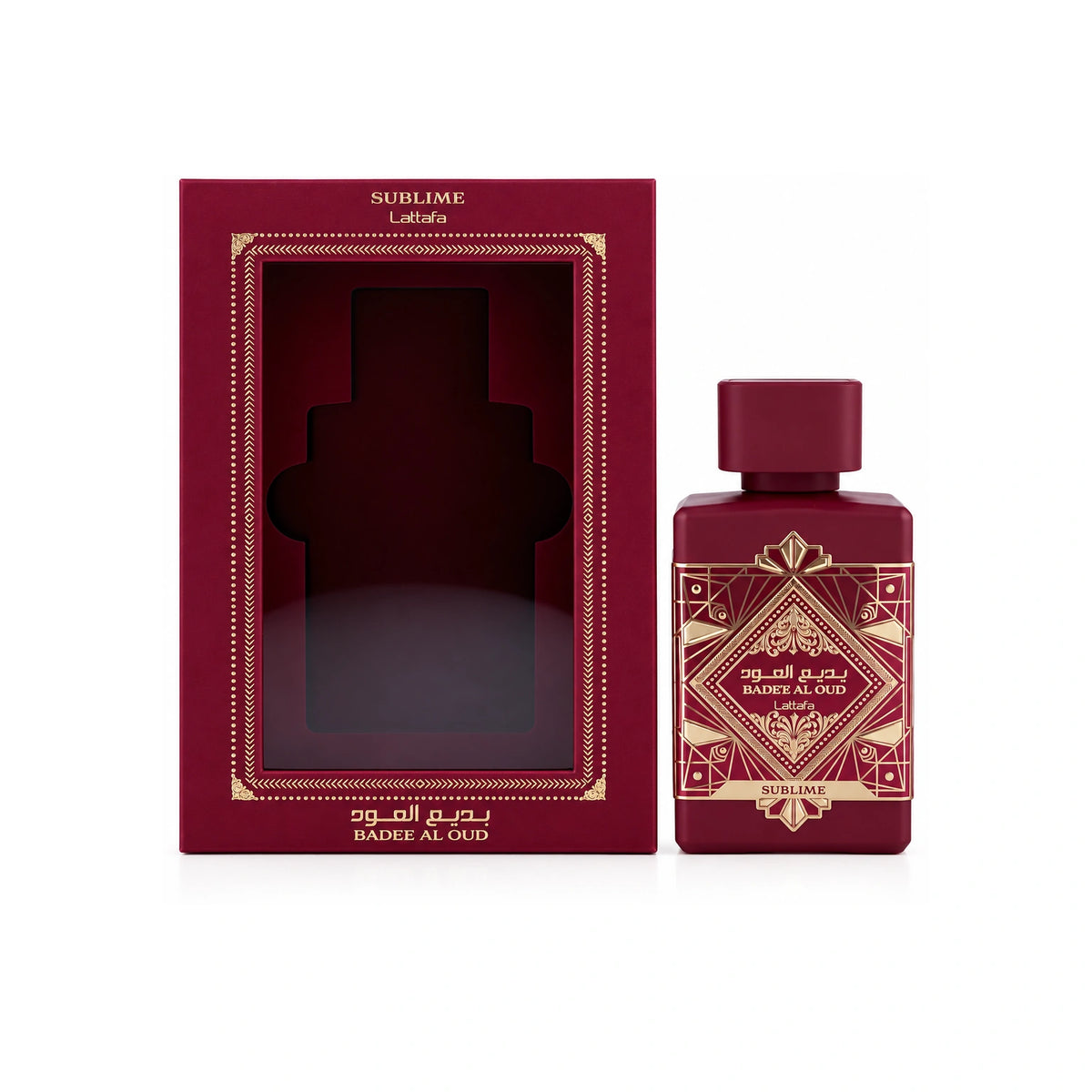 Badee Al Oud Sublime by Lattafa perfume bottle