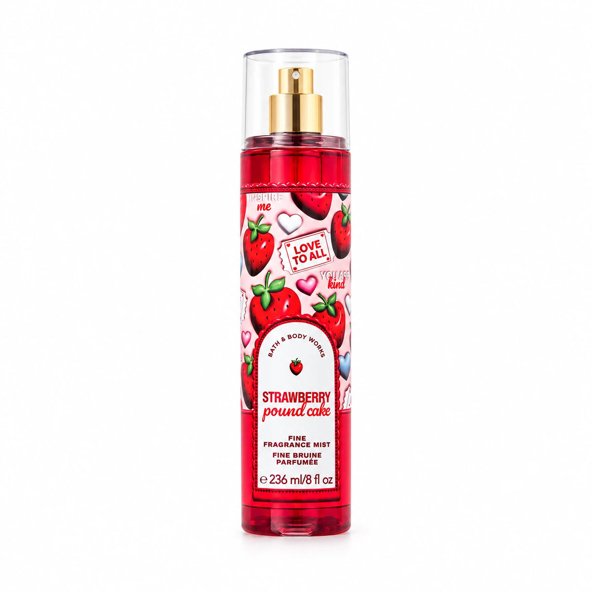 Bath & Body Works Strawberry Pound Cake Fine Fragrance Mist – 236ml