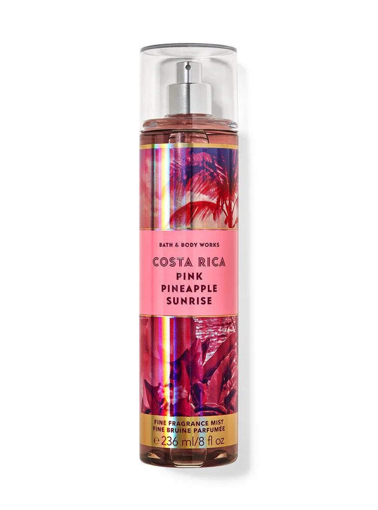 Costa Rica Pink Pineapple Bath and Body Works