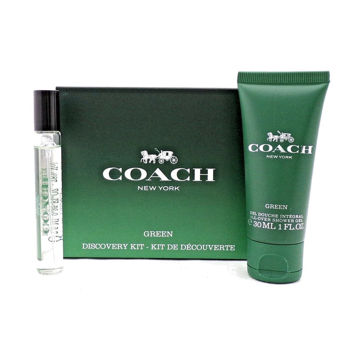 Coach set Green + Lotion