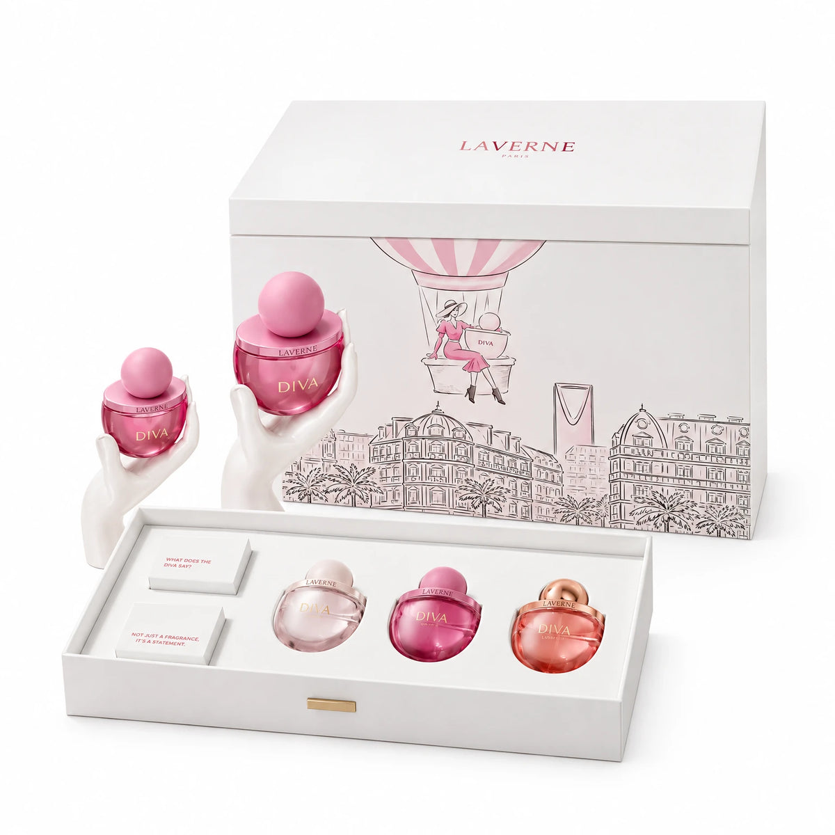 Diva Perfume Gift Set from the Saudi house Laverne
