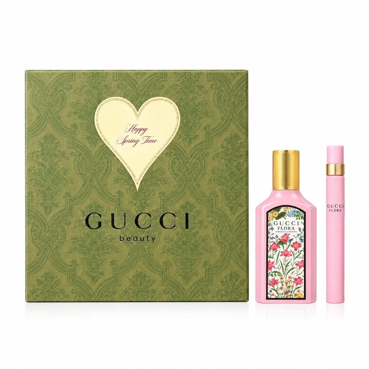 GUCCI SET FLORA GORGEOUS GARDENIA (50ML EDP+15ML)