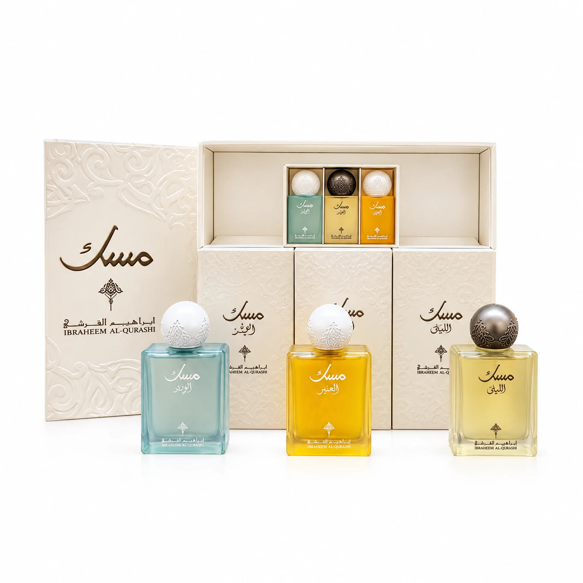 IBRAQ Musk Collection (3pcs X 75 ml+3pcs X 10ml)