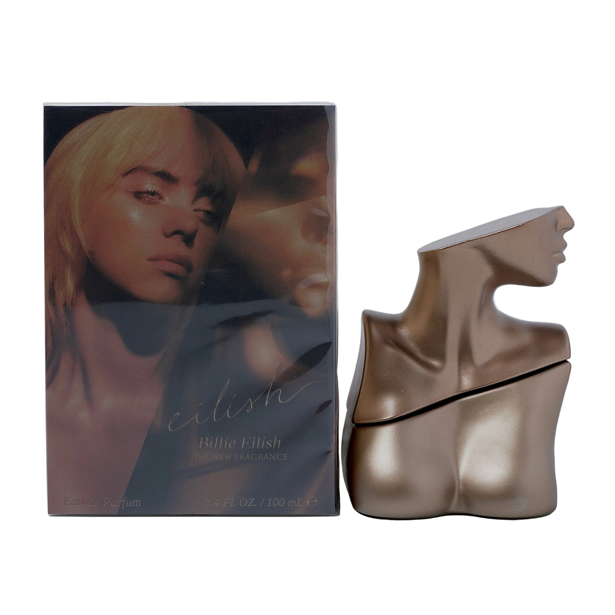 BILLIE EILISH GOLD perfume bottle – Amber|Fresh|Gourmand