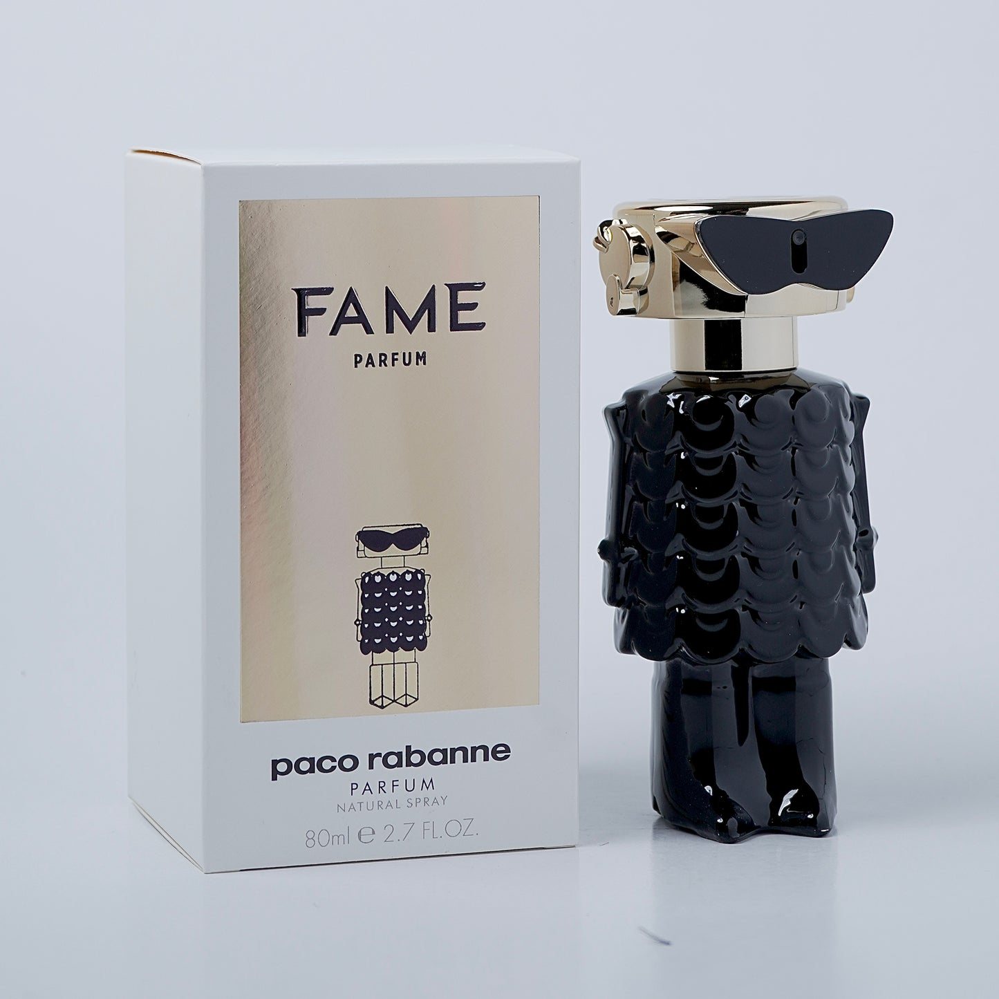 Fame original perfume bottle