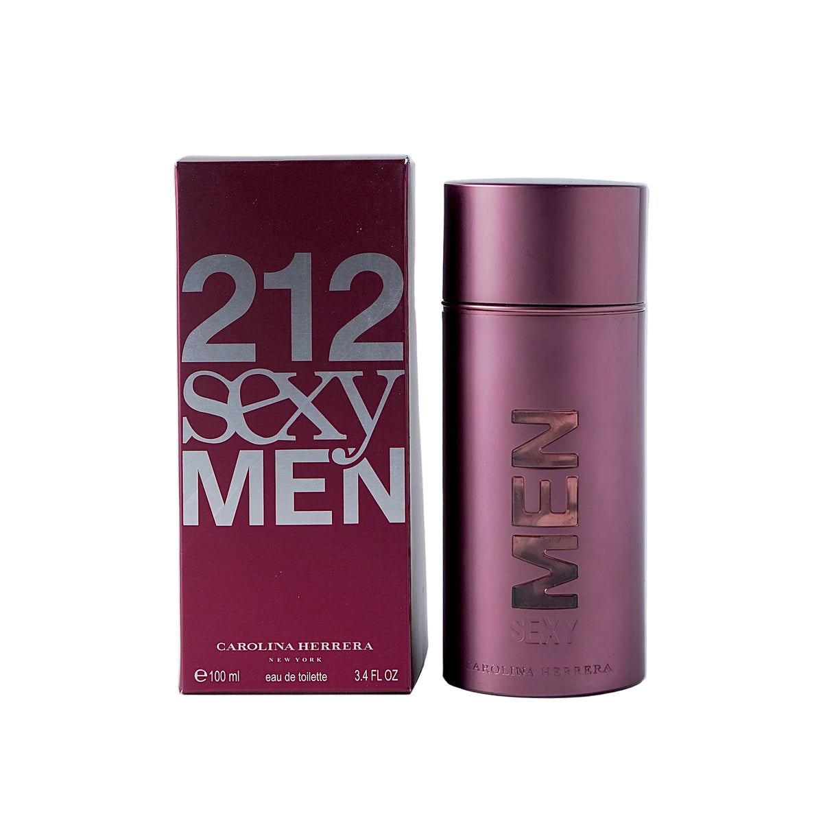 Carolina Herrera 212 Sexy Men Red original perfume bottle