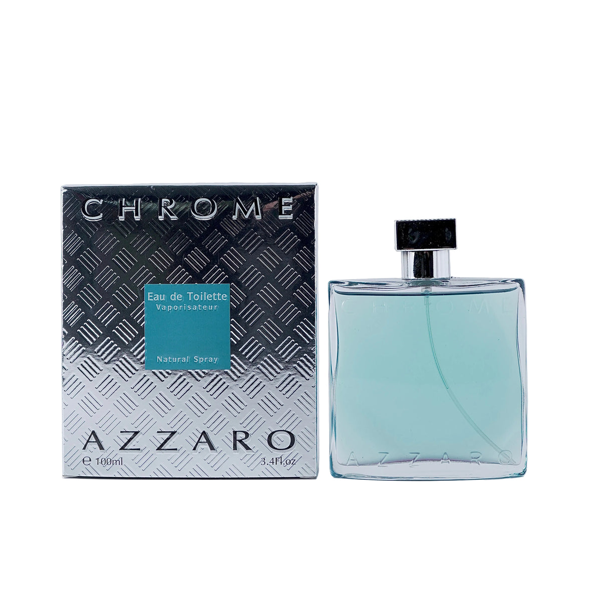 Chrome Azzaro fragrance bottle