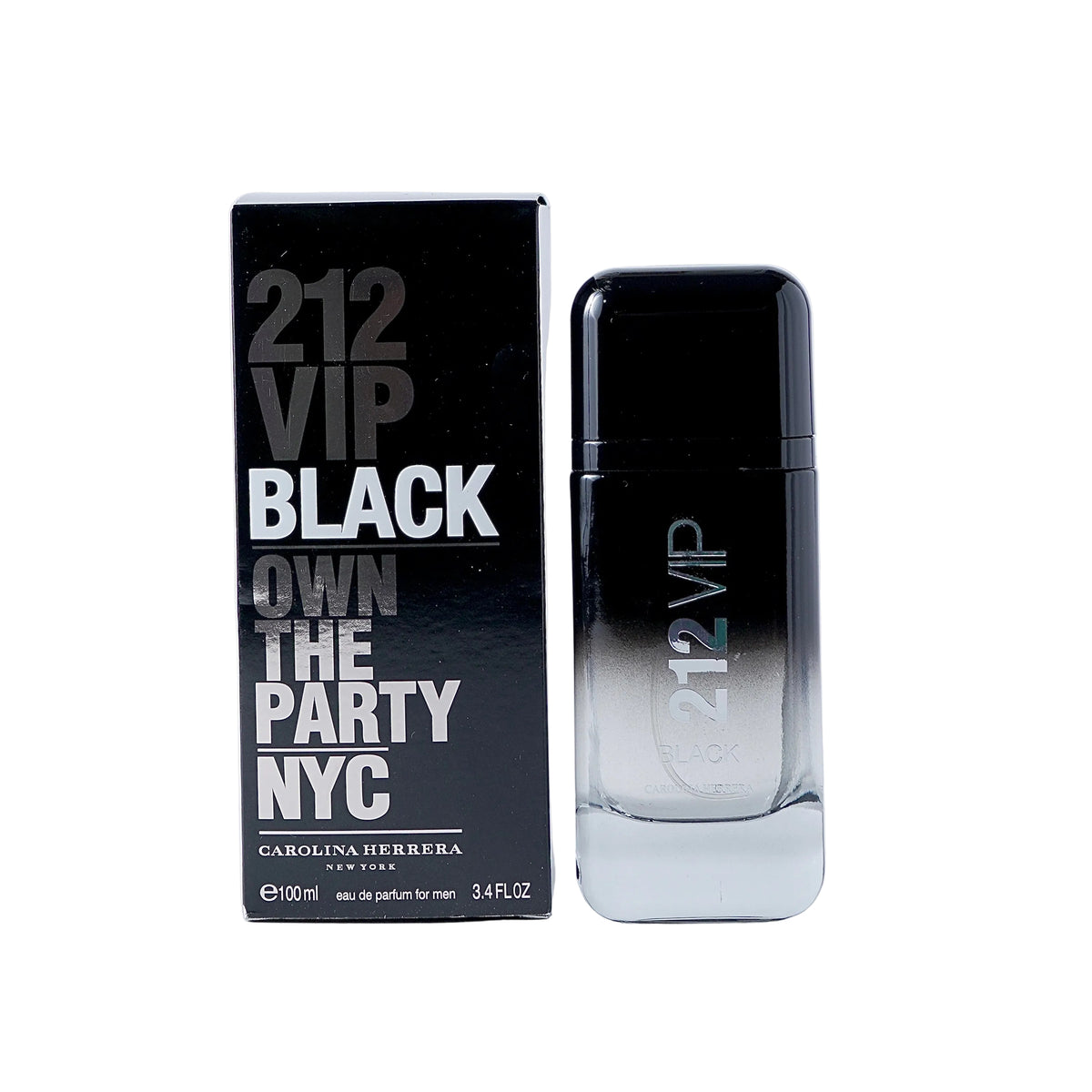 212 Vip Black by Carolina Herrera perfume bottle