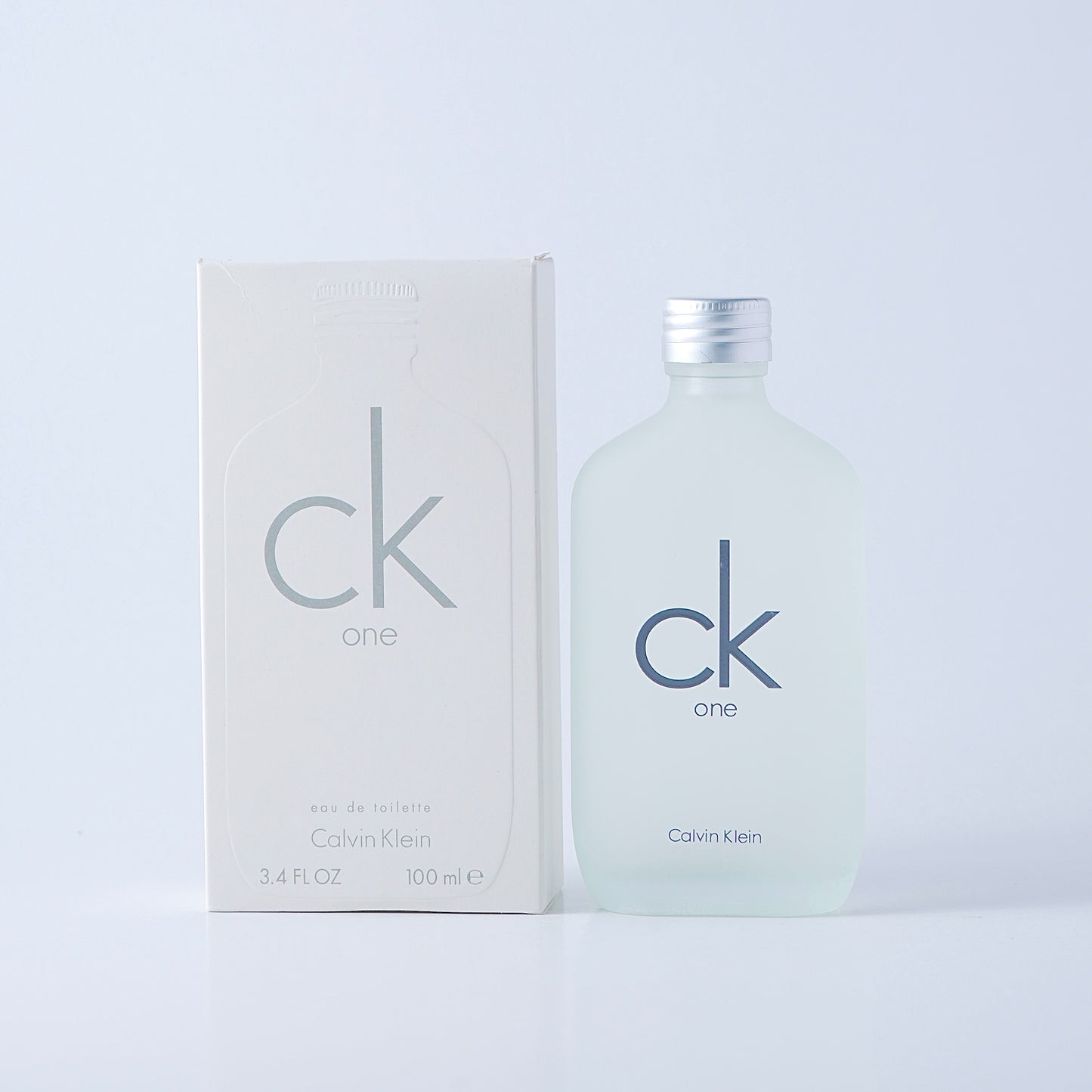 Ck One original perfume bottle