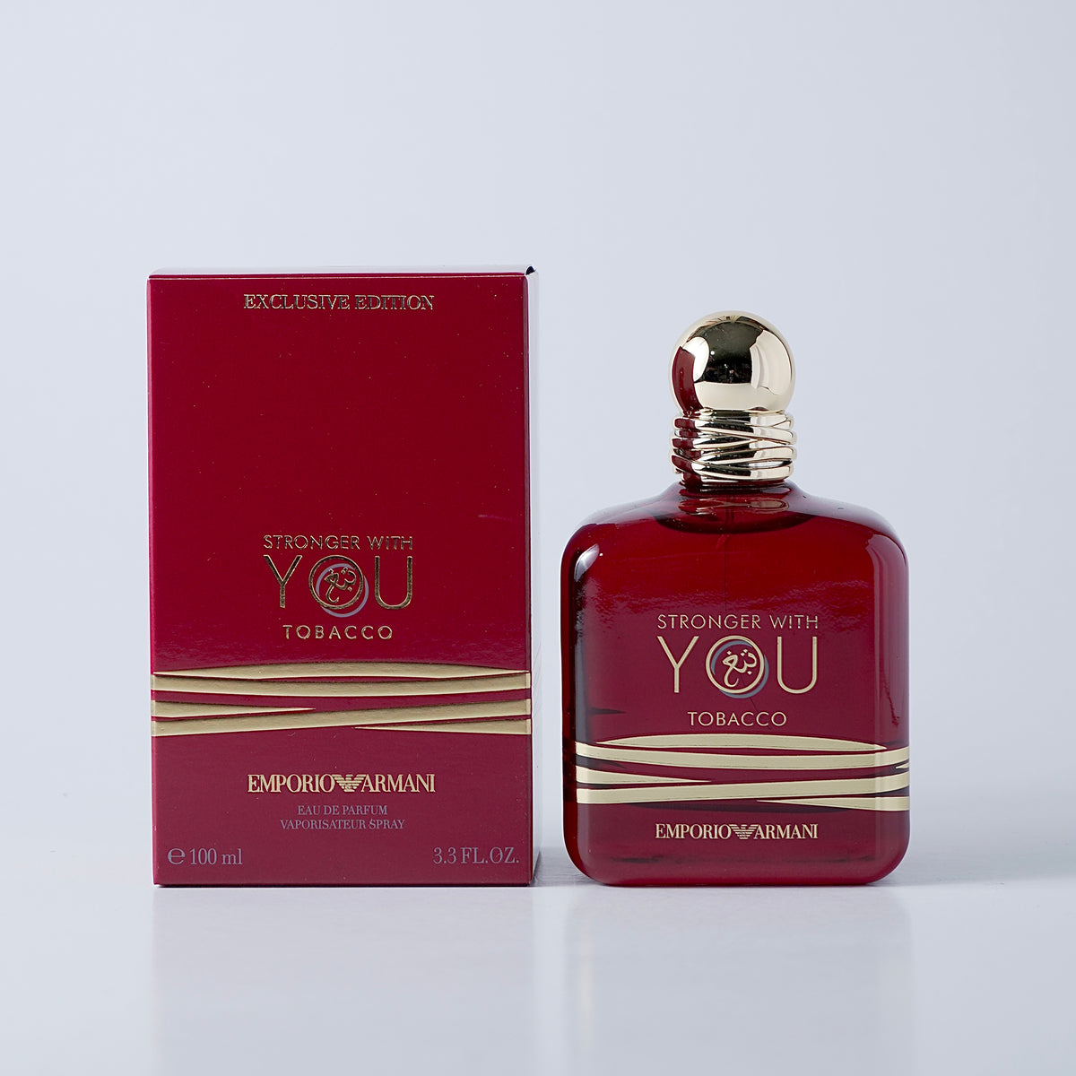 Stronger With You Tobacco luxury perfume by Giorgio Armani