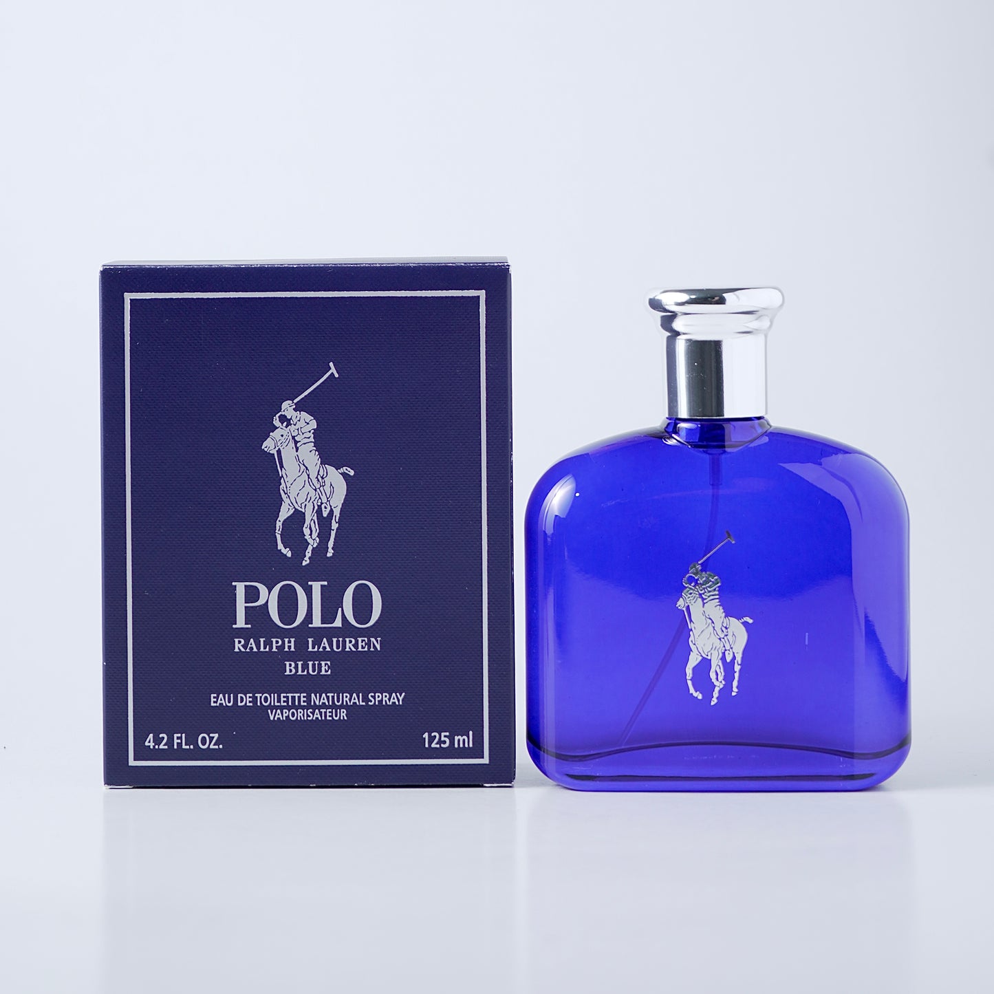 Polo Blue Ralph Lauren fragrance bottle
