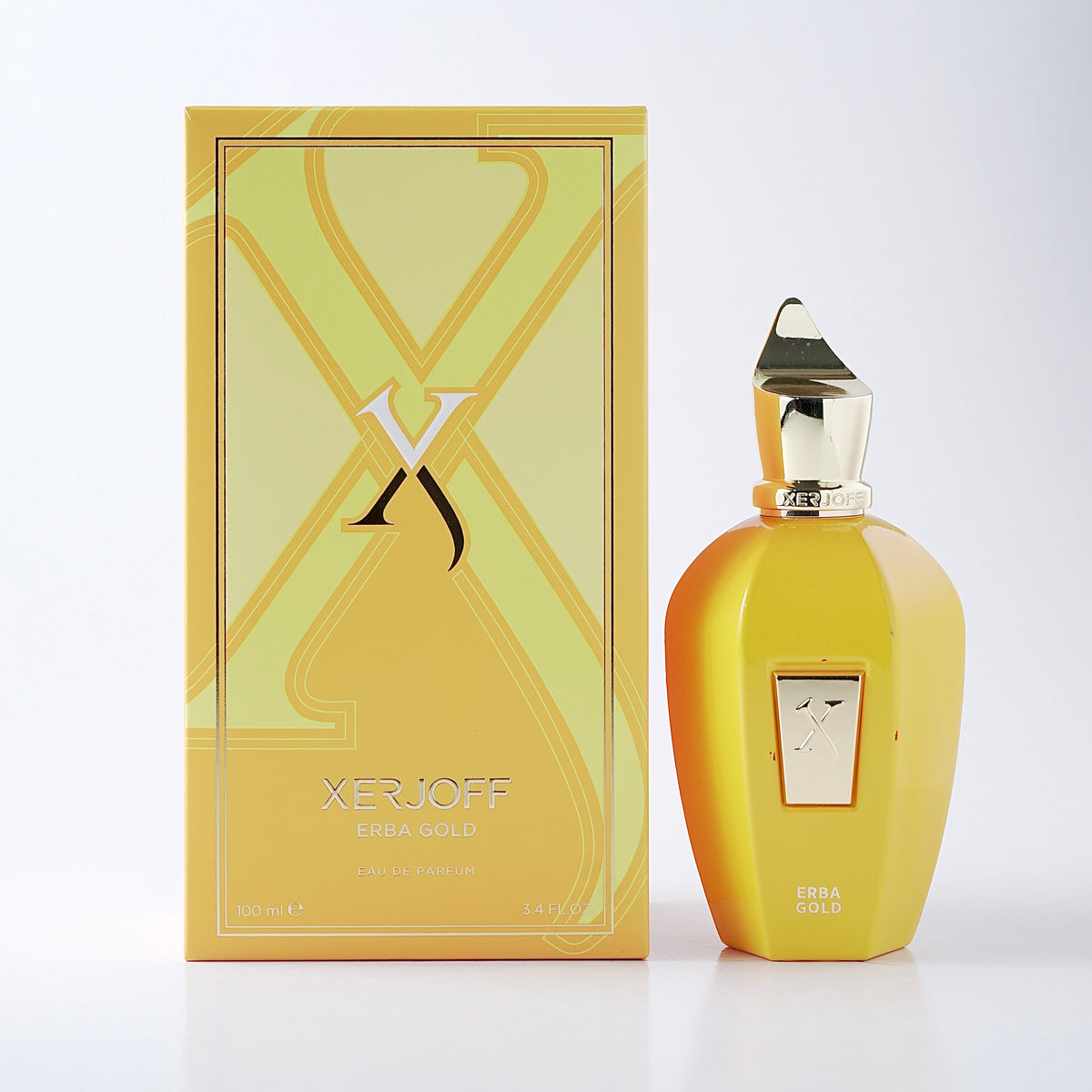 Erba Gold Xerjoff fragrance bottle