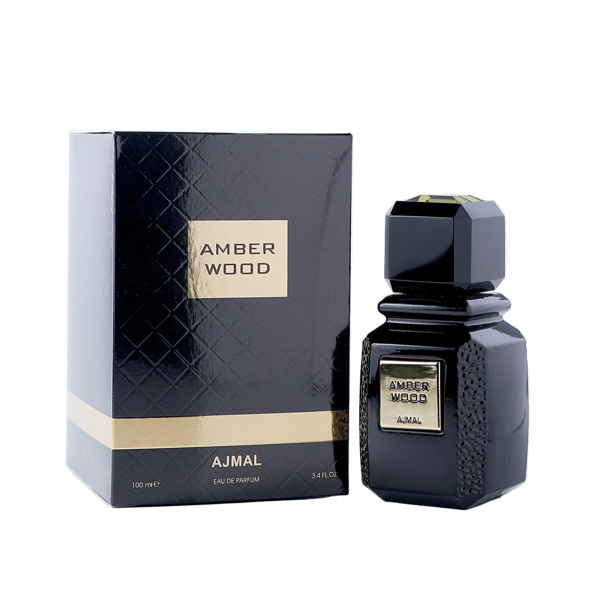 Ajmal Amber Wood original perfume bottle